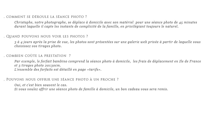 questions au photographe de mariage